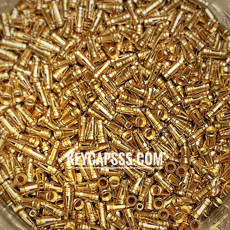 Holtite (Hotswap) Sockets For PCB/Switches - Gold 8134-HC-8P2 Keyboard
