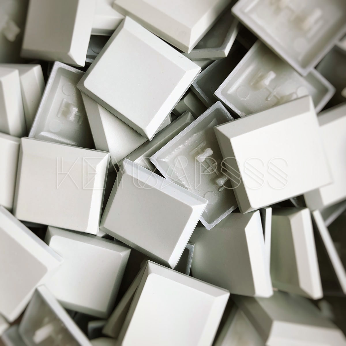 Kailh Low Profile Keycaps Blank White 1U