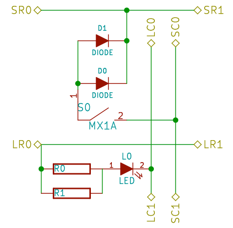 amoeba-schematic Amoeba Single-Switch PCB 1U / 2U