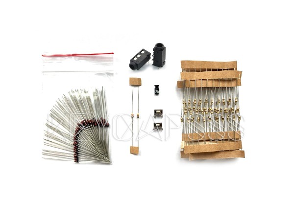 ErgoDash Parts Kit - Diode, Resistor, Switch, TRRS Jack, Mosfet