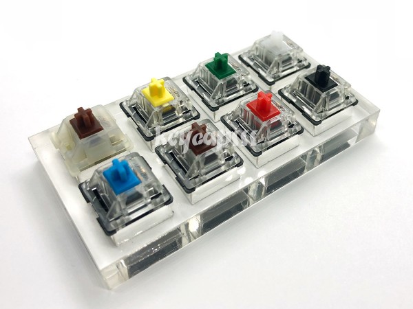 Gateron switch tester (8 switches) keyboard acrylic