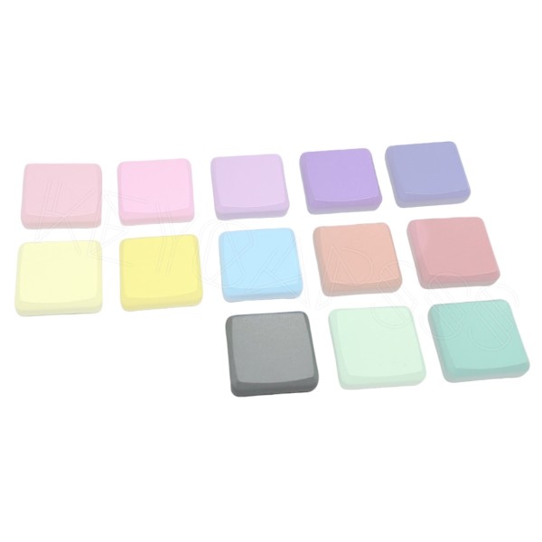 MBK Dye Color Choc Low Profile Keycap - Cool Gray