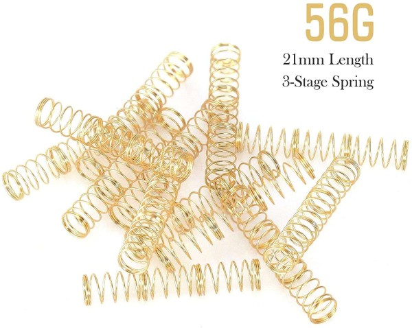 Durock 3-Stange Mechanical Keyboard Long Gold Spring 56g