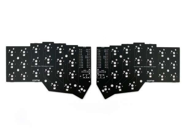 Corne Split Keyboard PCB - Kailh Hot Swap MX - CRKBD Mini-E 2x PCS Black