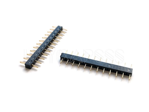 Spring-loaded pin headers 12-pin 2PCS (Conthrough)