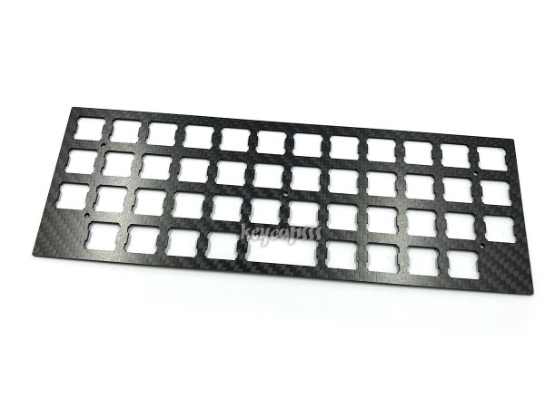 HHKB Style Planck compatible Carbon Top Plate for LO-PRO Case (ortholinear keyboard)